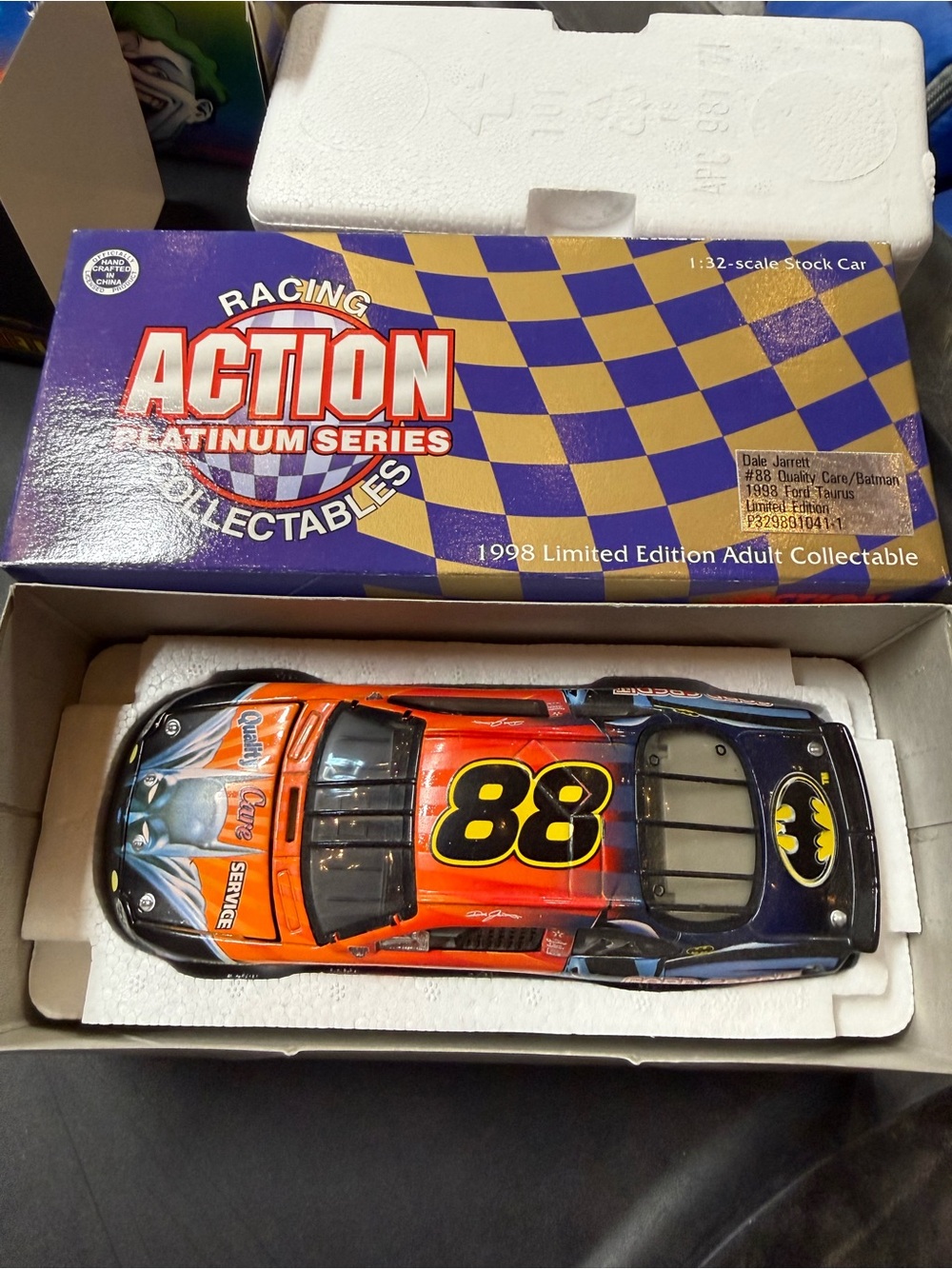 1:32 scale NASCAR set; Batman & Joker - Picture 2 of 9